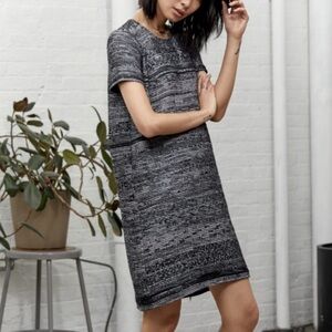 Laura Siegel Recycled Organic Cotton Saree Shortsleeved Mini Shift Dress M